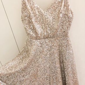 Lulu’s small sequin dress